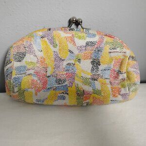 ❤️LODIS Op Art Design Kisslock Clutch Cosmetic Bag Purse